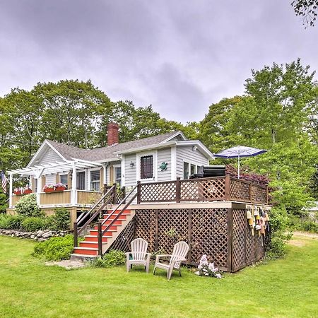 Charming East Boothbay Cottage With Large Yard! Exterior foto