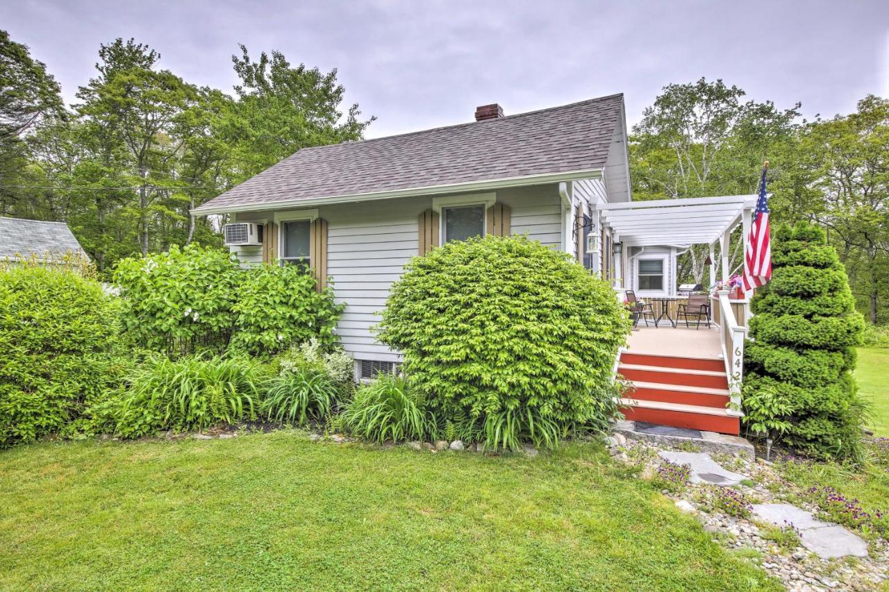 Charming East Boothbay Cottage With Large Yard! Exterior foto